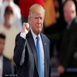 trump raising hands