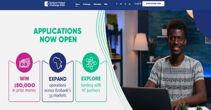$55,000 up for Grabs at Ecobank’s 2022 Fintech Challenge