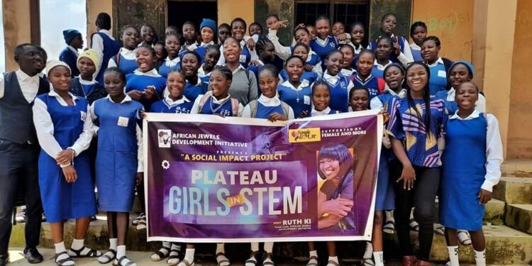 The African Jewels Development Initiative launches the Plateau Girls in STEM School Campaign