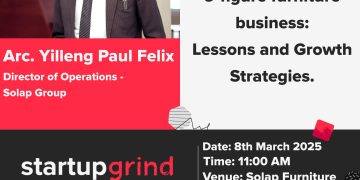 Startup Grind Jos Hosts Fireside Chat with Solap Group’s Yilleng Paul Felix on Scaling Business Growth